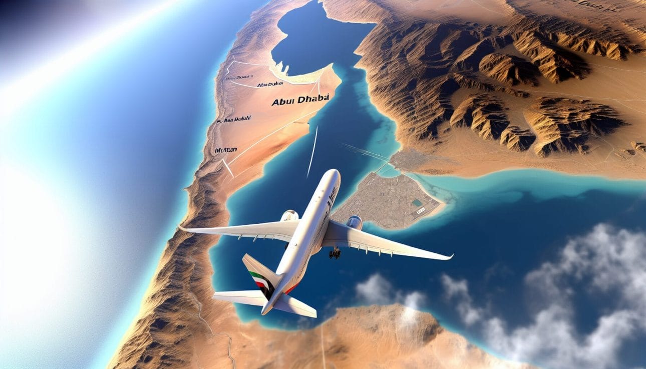 Abu Dhabi (AUH) to Multan (MUX) Flight image 1