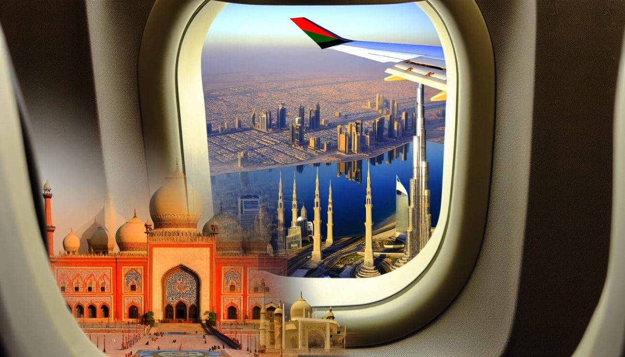 Dubai (DXB) to Karachi (KHI) Flight image 1