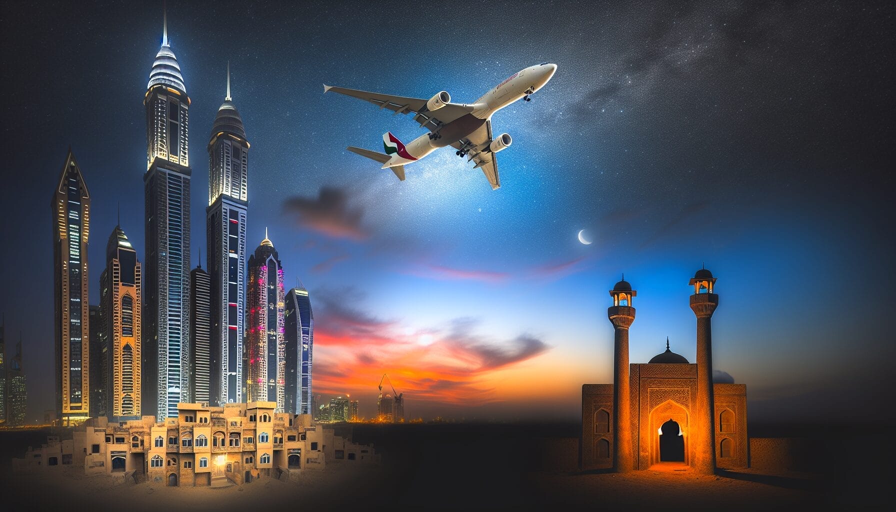 Dubai (DXB) to Peshawar (PEW) Flight image 1