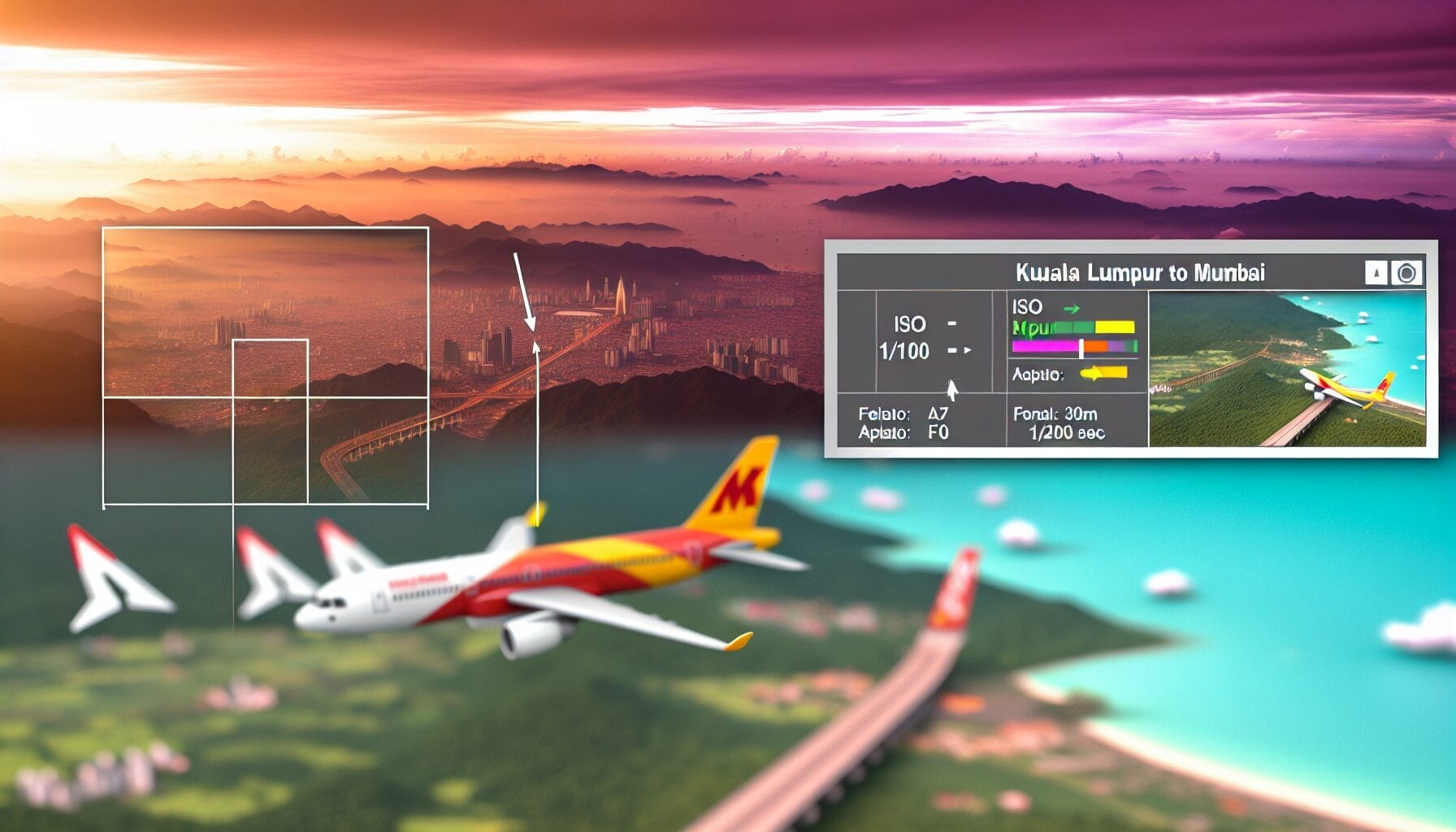 Kuala Lumpur (KUL) to Mumbai (BOM) Flight image 1